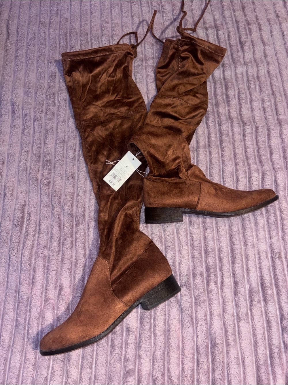 Target Brown Over-the-Knee Suede Boots